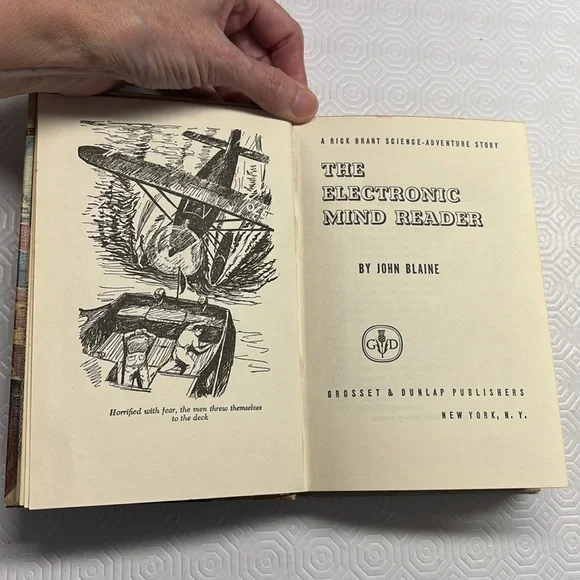 5 Vintage Rick Brant Science Adventure Hardcover Books John Blaine 1950’s-1960’s - Picture 7 of 16